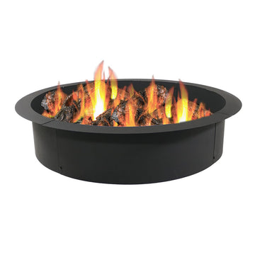 Heavy Duty Steel Fire Pit Ring Insert, 36" Outer / 31" Inner Dia