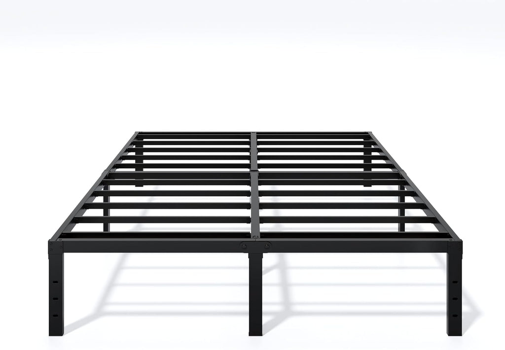Metal Bed Frame Full - 14 Inch Heavy-Duty Full Platform Bed Frame No Box Spring Needed, Easy Assembly, Noise-Free