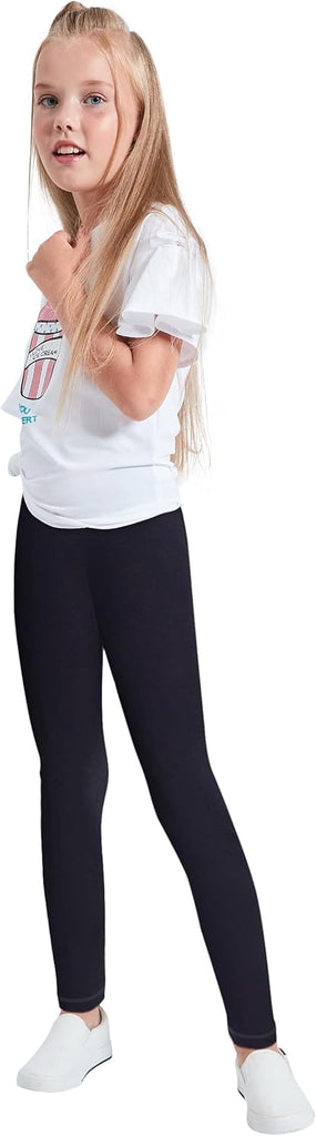 Multipack Cute Printed Girls Stretch Leggings Ankle Length