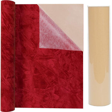Self Adhesive Velvet, DIY Self Adhesive Fabric for Art & Crafts, Peel and Stick Felt for Drawer/Jewelry Box Liner