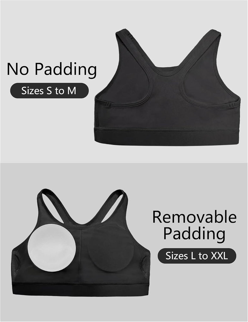 Girls Racerback Sports Bra Training Bra for Girls