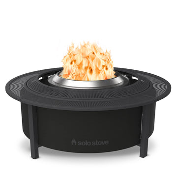 52.6" Fire Pit Surround | Protective Barrier & Outdoor Tabletop