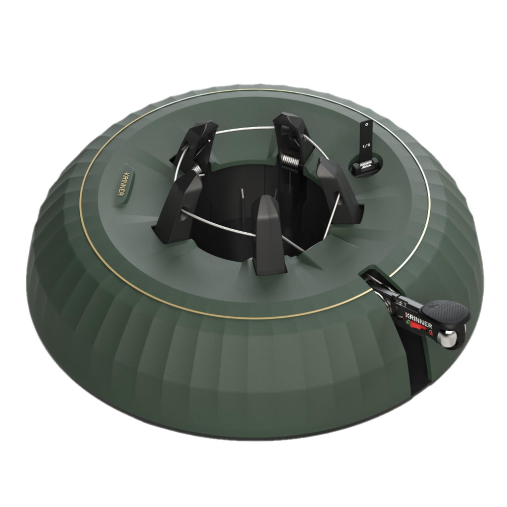 Deluxe Tree Stand, Green - Fits 12 ft Trees