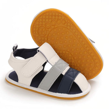 Infant Baby Boys Girls Summer Sandals Non Slip Soft Sole Toddler First Walker Crib Shoes