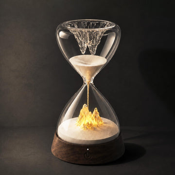 Hourglass Bedside Lamp, Ambient Decor Light