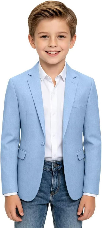 Boys Jacket Suit Blazer Slim Fit Tuxedos Sport Coat for Kids Boy Blazers