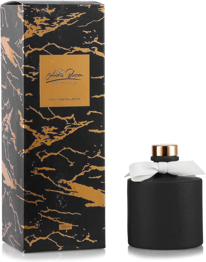Vintage Collection Home Fragrance Diffuser Set, 100ml, Luxury Marble Design