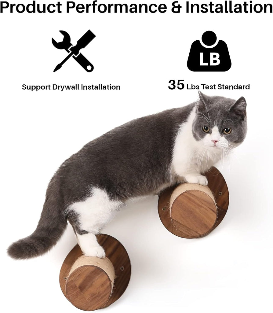 Cat Wall Steps, 11.8 Inch, 2 of Pack