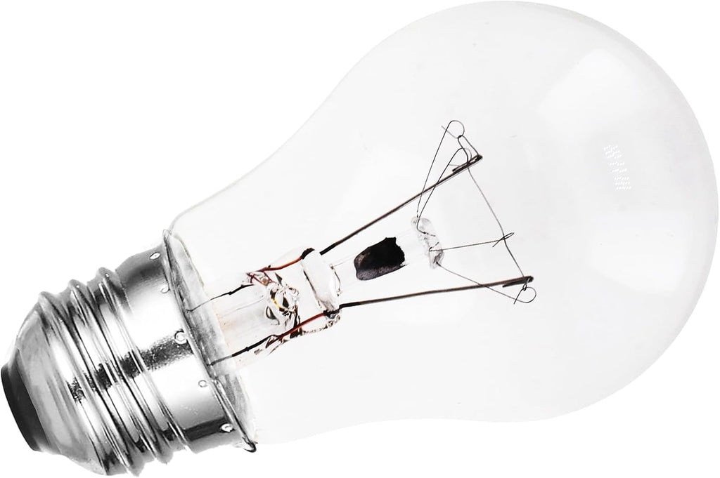Clear E26 A15 Incandescent 40w Appliance Light Bulbs