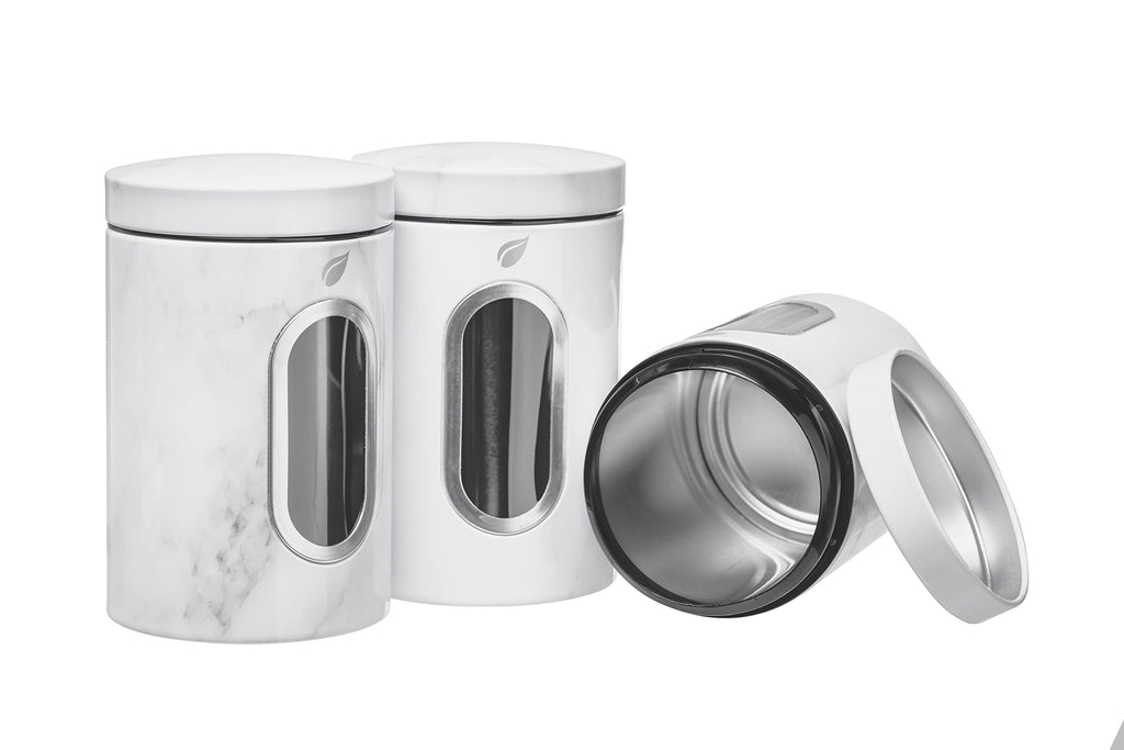 Kitchen Canisters Food Storage- Modern Kitchen Decoration of Canister Set with Multiple Preservation Purposes by