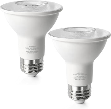 PAR20 LED Flood Light Bulbs Indoor, E26, 50W Equivalent, 3000K Soft White