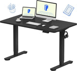 EN1 One-Piece Standing Desk, 48"x24" Seamless Desktop Electric Height Adjustable