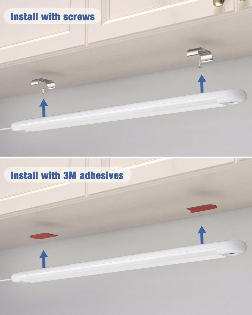 16" Hand Wave Under Cabinet Lights with 5 Color Temperature