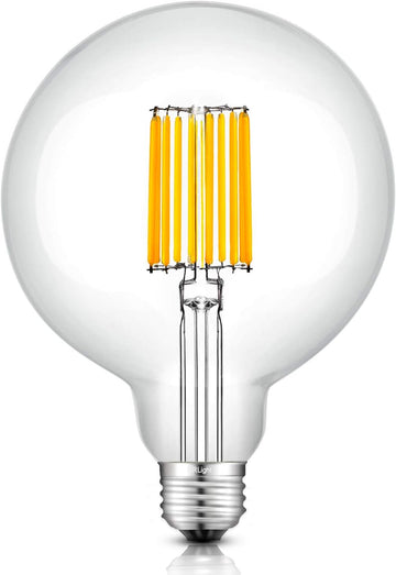 12W G125 / G40 E26 Dimmable LED Large Globe Edison Bulb, 3000K, ETL