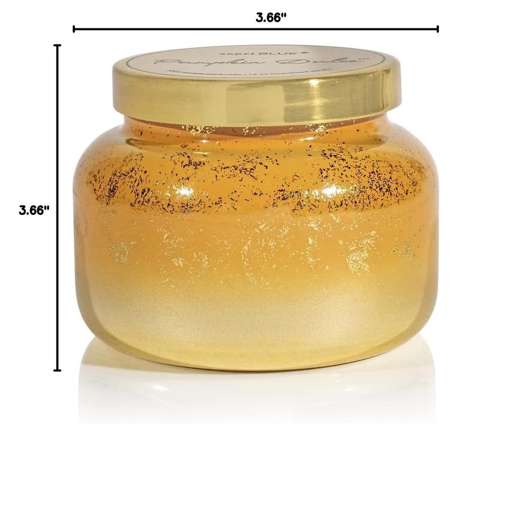 Glimmer Jar Candles - Luxury Holiday Scented Candles - Long Lasting - Scented Holiday & Home Decor - Fall Decor