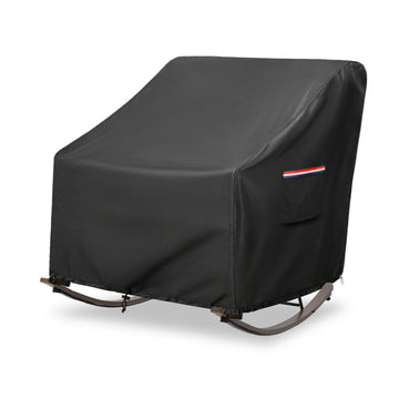 Outdoor Rocking Chair Cover 600D Heavy Duty Waterproof Patio Egg Rocking Chair Covers, for 41" W x 45" D x 31" H