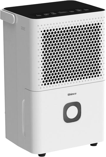 30 Pints Dehumidifier for Home and Basements, 1500 Sq.Ft Dehumidifiers with Drain Hose, Auto or Manual Drainage