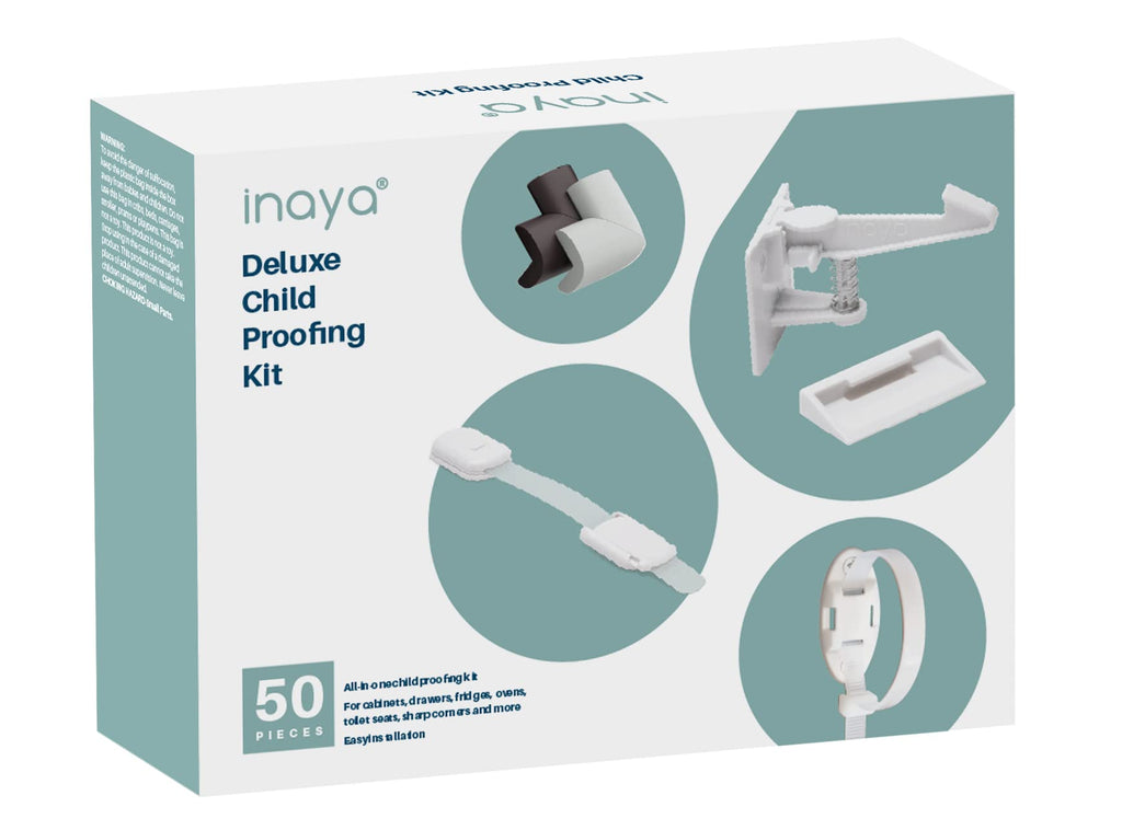 Deluxe Baby Proofing Kit 50pc, Upgraded Version Baby Safety Products