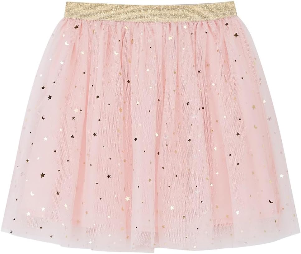 DaniChins Girls' Layered Tutu Tulle Birthday Party Dance Skirts