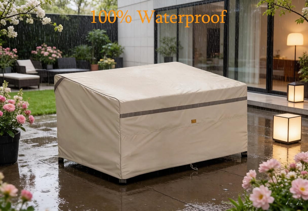 Patio Sofa Cover 2-Seater & Outdoor Couch Cover Waterproof
