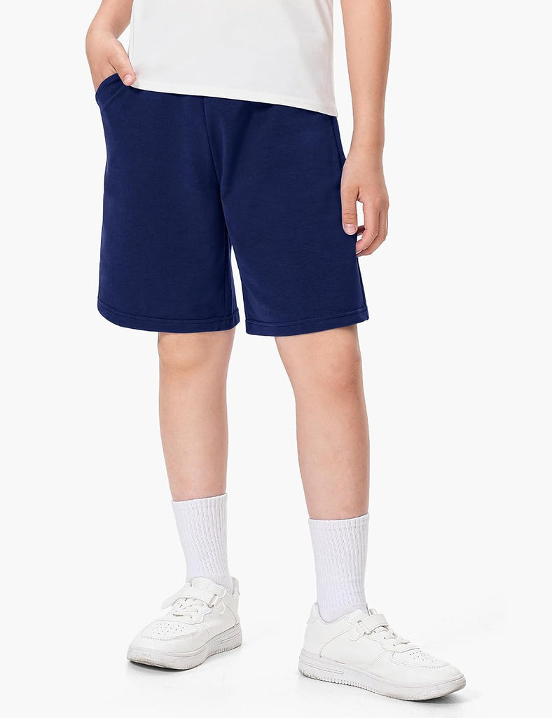 3 Pack Boys Shorts Boy Cotton Shorts Kids Summer Clothes with Pocket