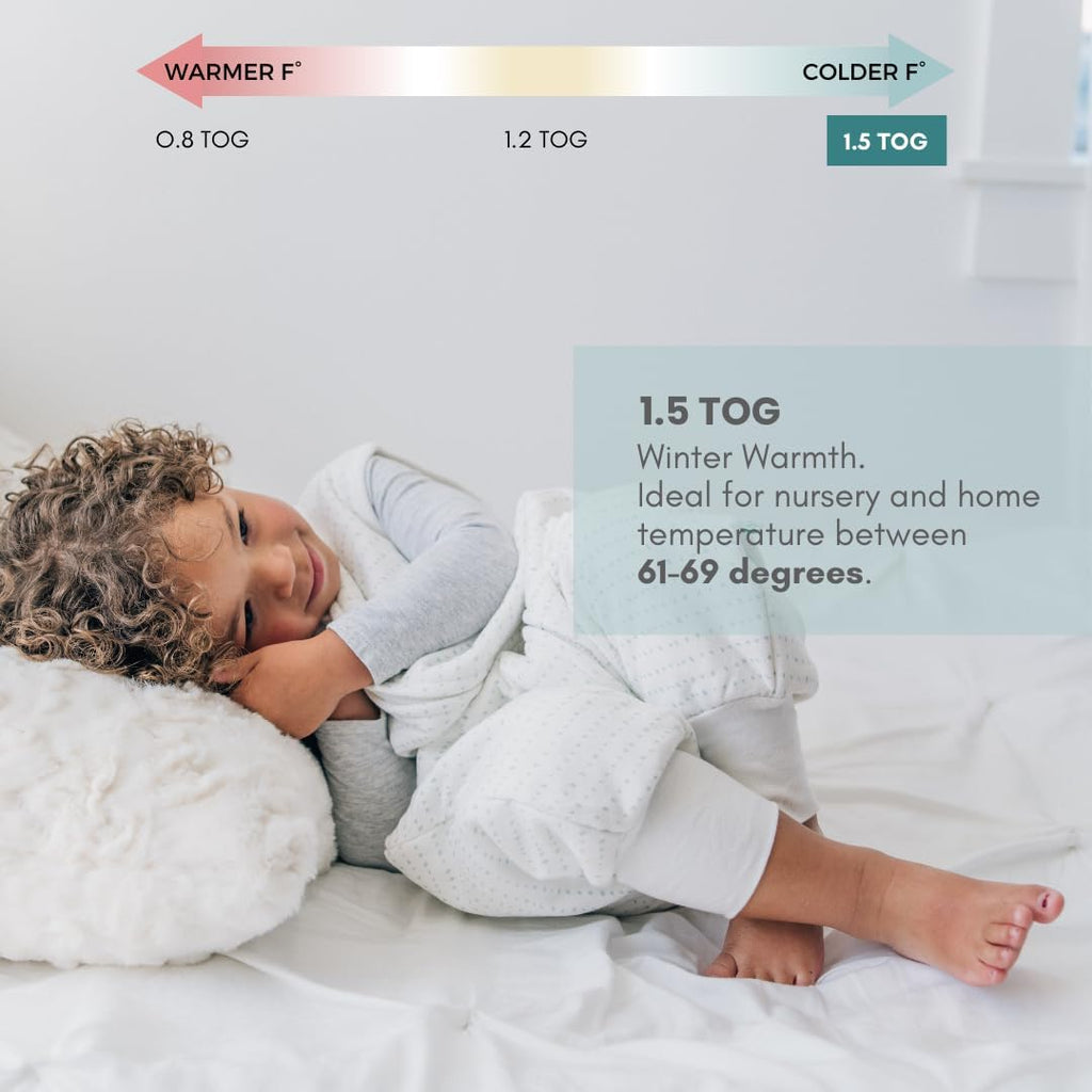 Dreamsuit: Toddler Sleep Sack with Legs, Rayon Made from Bamboo