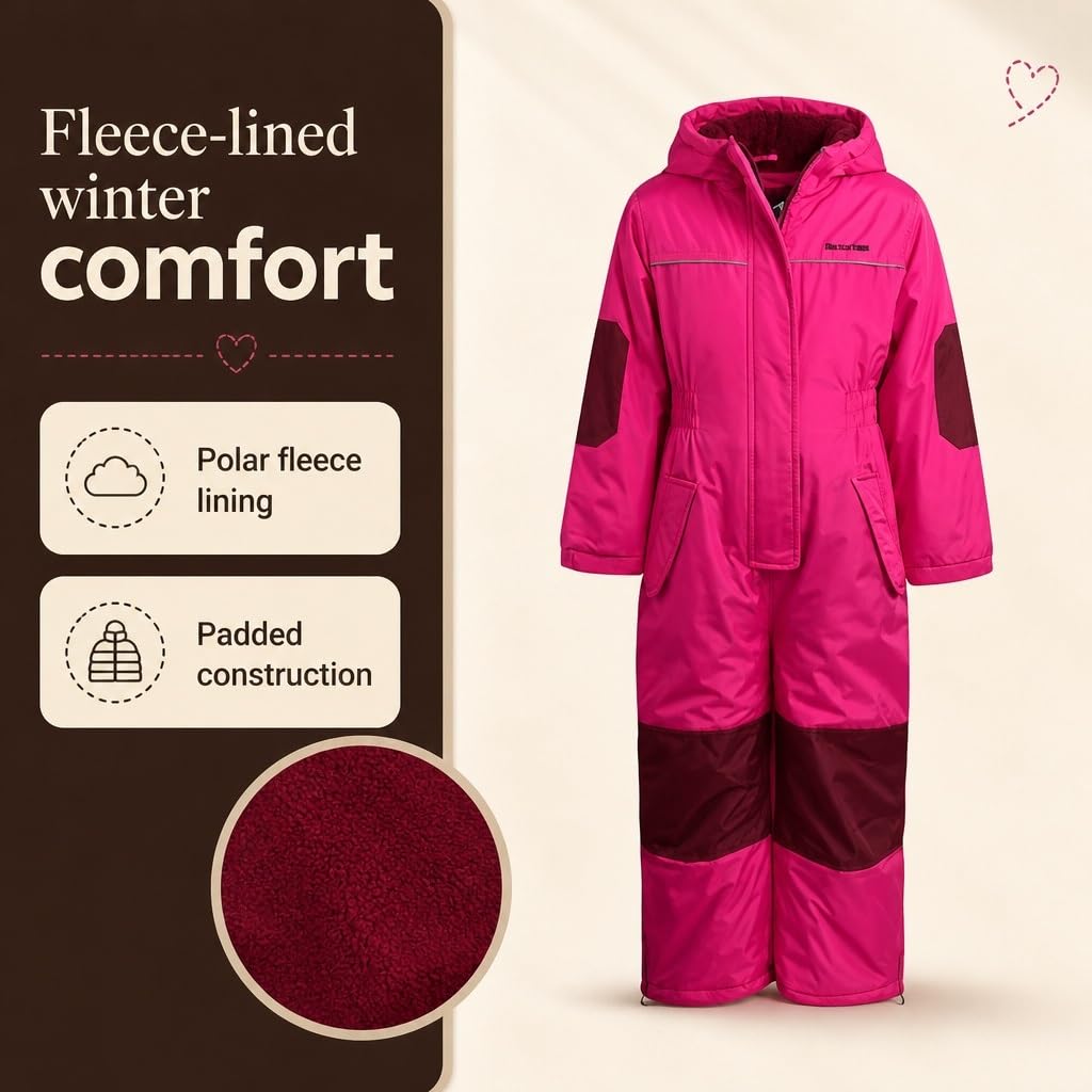 Girls' Snowmobile Snowsuit