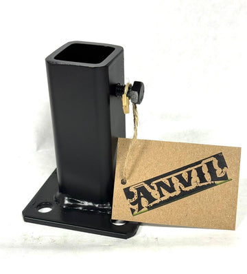No Welding Boot Repairs-Rusty Metal Step Railing Posts Rail Base 4" Post Mount Broke Rails-Slip-Fit Handrail Bracket