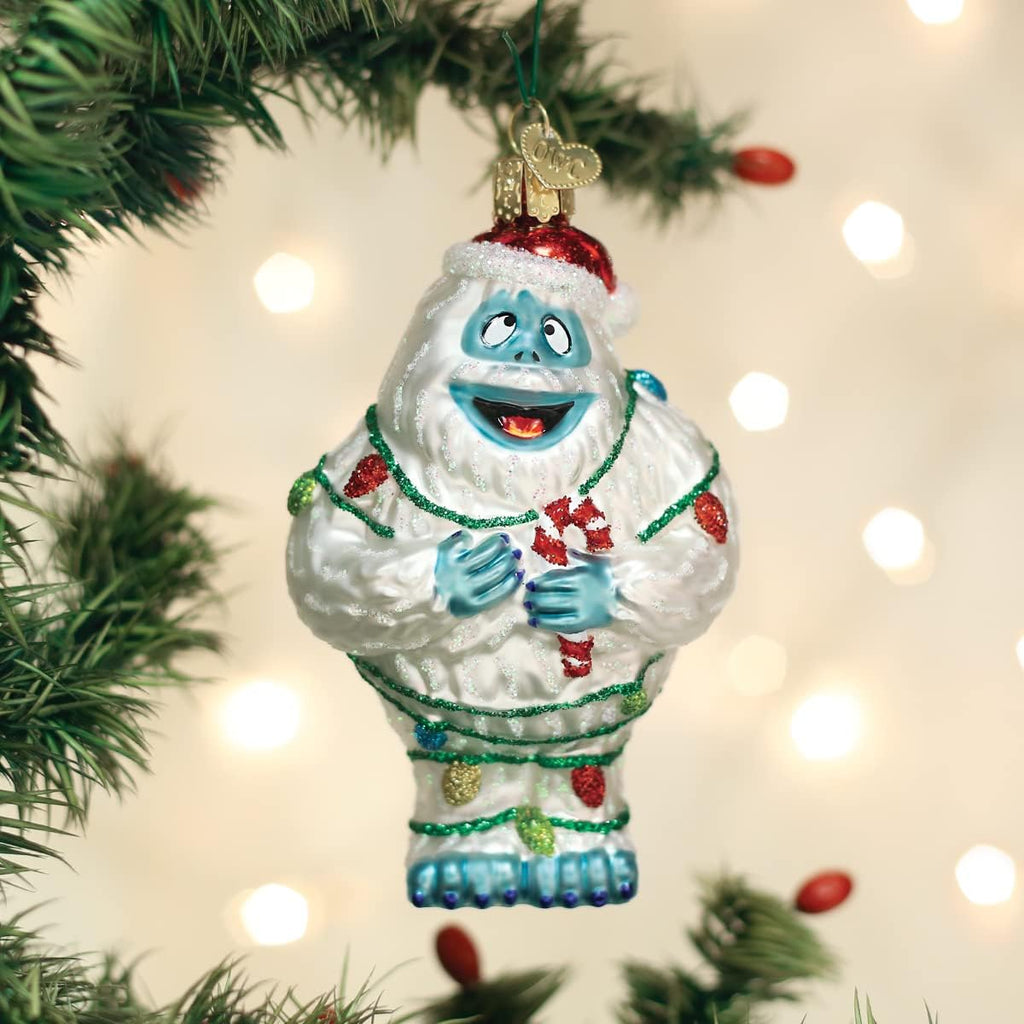 Bumble (Rudolph The Red-Nosed Reindeer) Glass Blown Ornament, Handcrafted Holiday Decoration, Rudolph Collection
