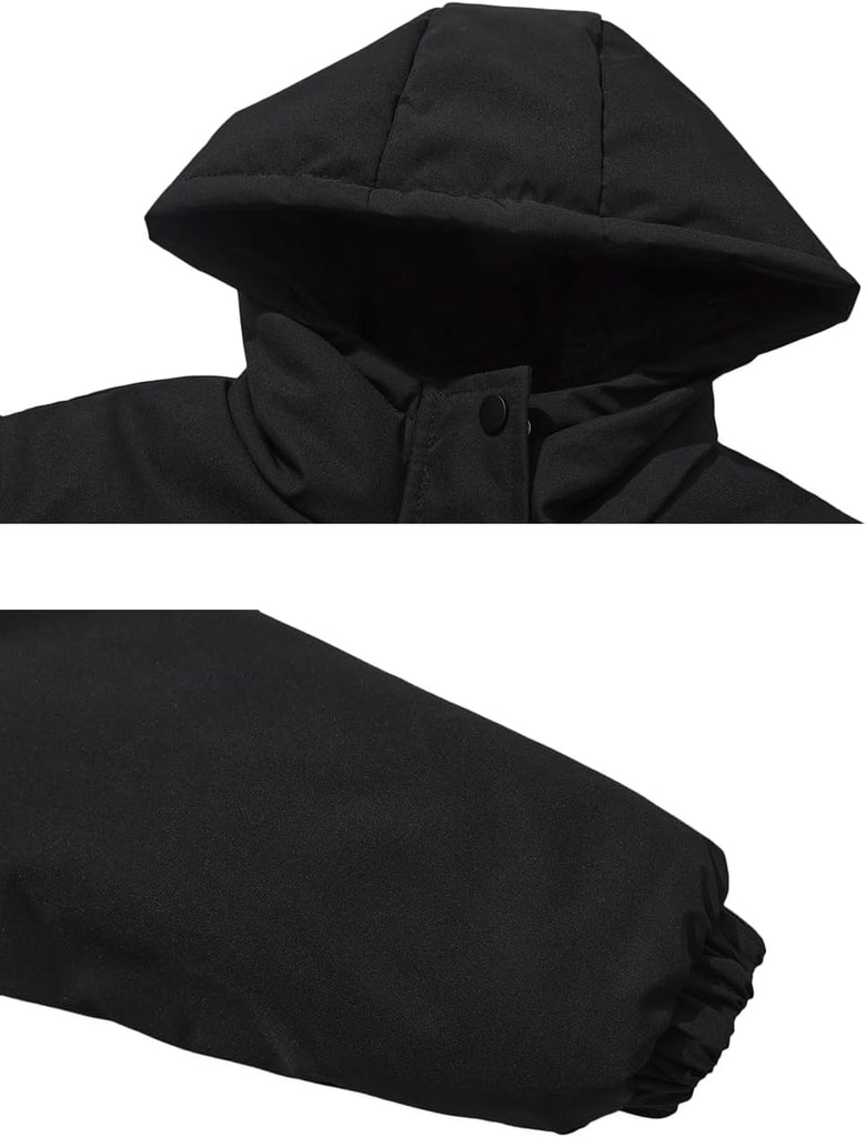 Kids Winter Jackets Fleece Lined Coats for Boys