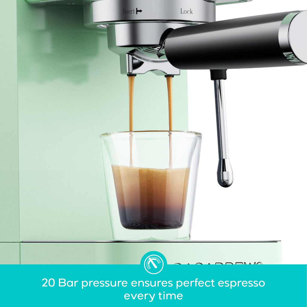 Essential Espresso Machine, Stainless Steel Espresso Maker