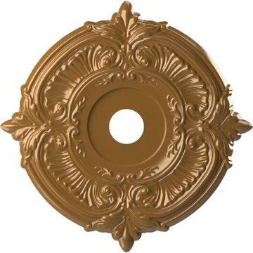 Attica Thermoformed PVC Ceiling Medallion (Fits Canopies up to 7 3/4"), 22"OD x 3 1/2"ID x 1"P, Universal