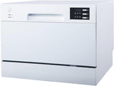 SD-2225DWA Countertop Dishwasher with Delay Start & LED - White
