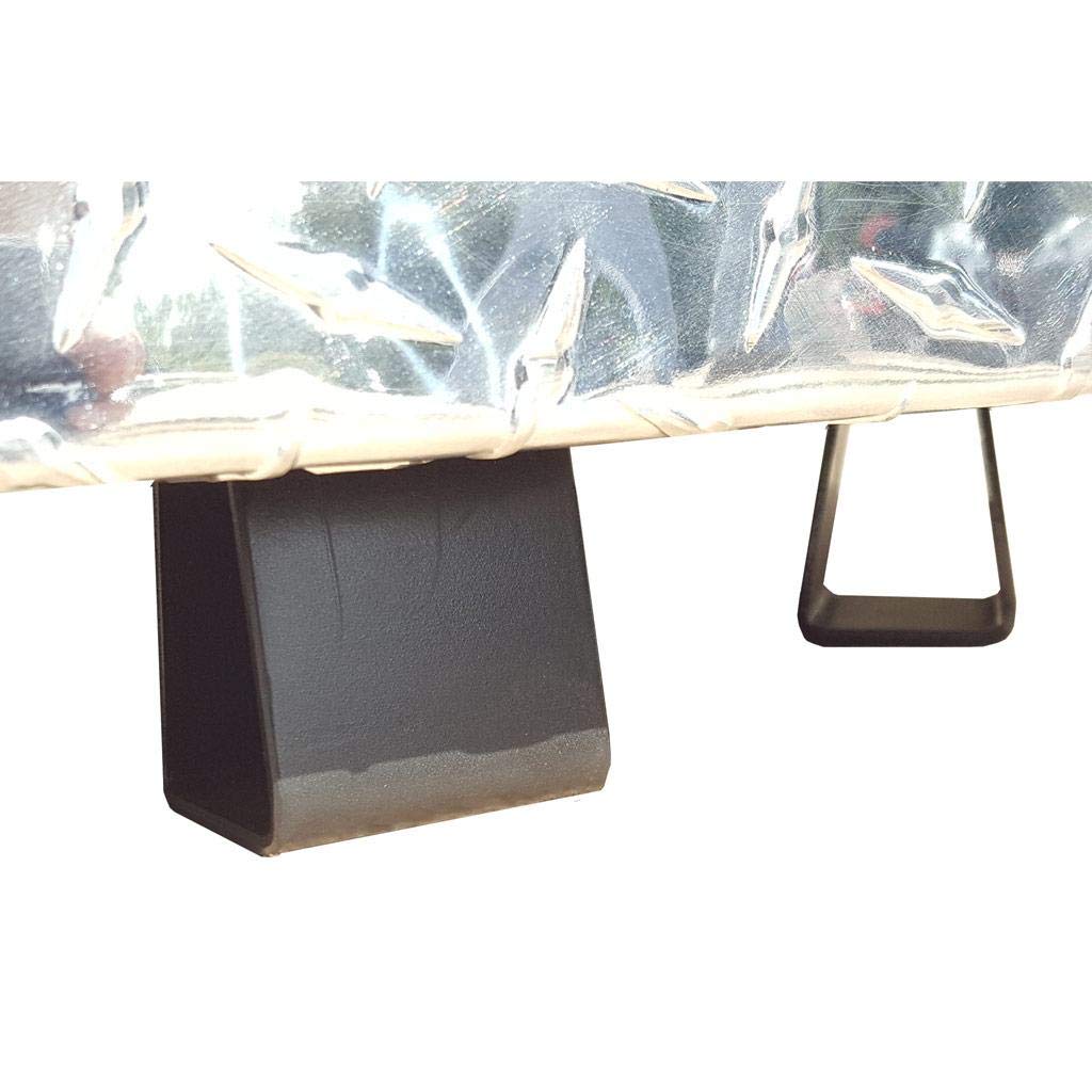 Deck Defender & Grass Guard MAX - Fire Pit Base & Heat Shield - Metal Fireproof Pad for Under Fire Pit - Heat