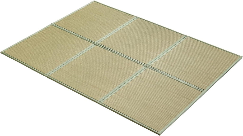 Rush Grass Floor Tatami Mat, Queen, 79" x 59" x 0.5"