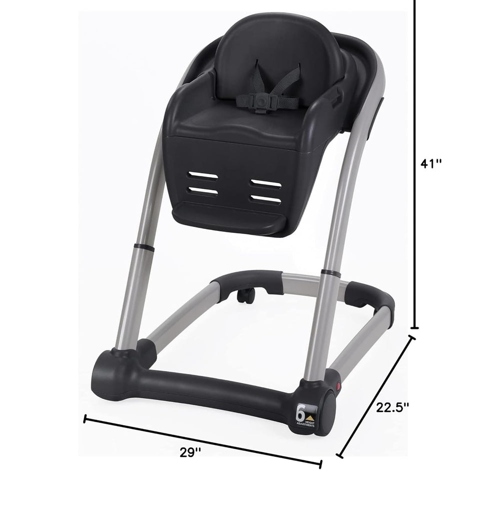 Blossom 6 in 1 Convertible High Chair Studio 22.5x41x29 Inch (Pack of 1)