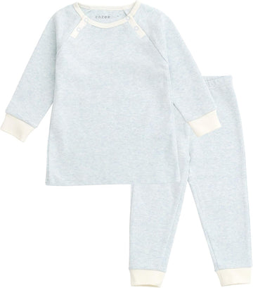 Modal Layette T-Shirt and Jogger Pants Play Set Outfit to Little Kid