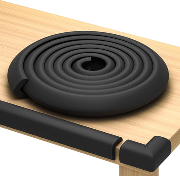 Proof Corners & 15ft Edges with Furniture Corner & Edge Safety Bumpers, Impact-Absorbent Bumper & 4 Foam Corner