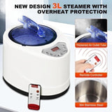 Swibow Portable Sauna Box for Relaxation, Detoxification, Steam Sauna Tent for Home with 3L Steam Generator