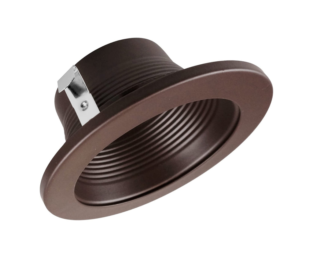 4 inch Oil-Rubbed Bronze Recessed Baffle Trim for MR16 Bulb (14002OB-OB)