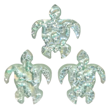 Glass Swimming Pool Step Marker Mosaic (3"x2.5", Aquamarine) (3 Pack)