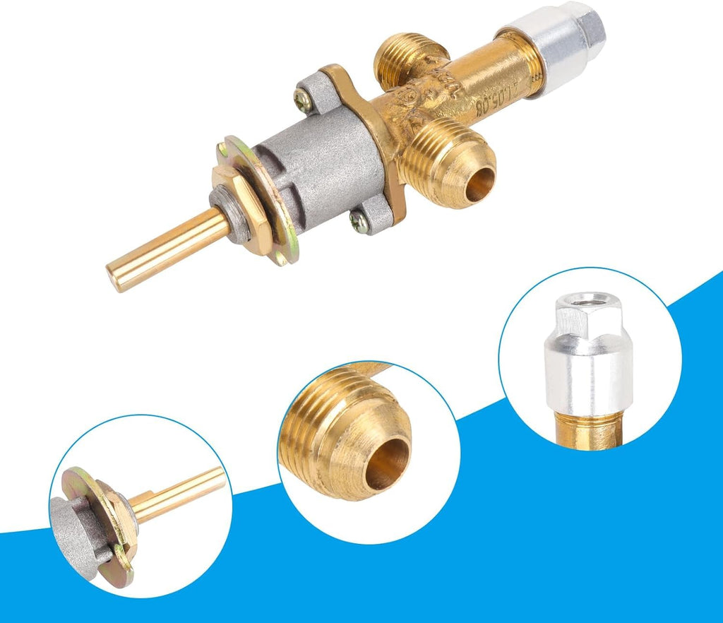 Gas Fireplace Fire Pit Flame Failure Safety Control Valve Kit and Assembly Fire Pit Igniter, Fire Pit Thermocouple