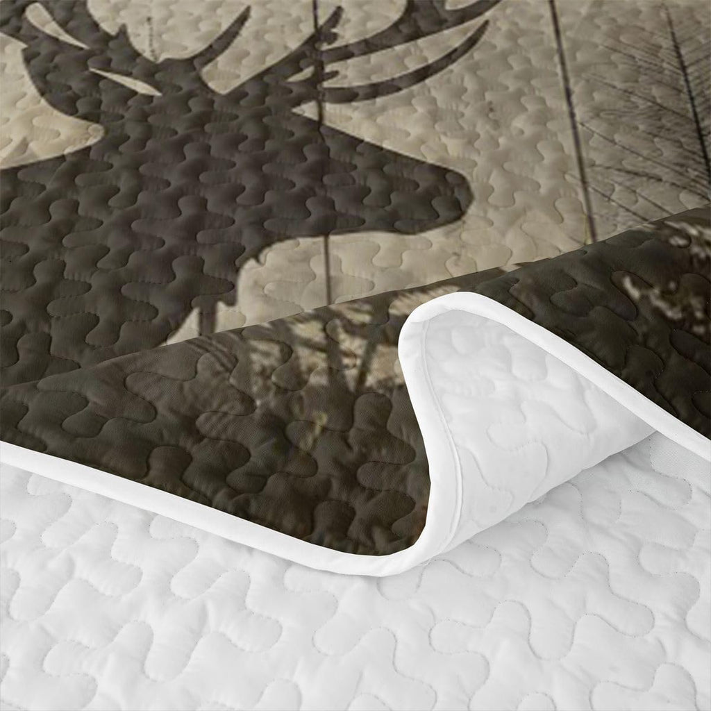 Bear 3 Piece Quilt Set King