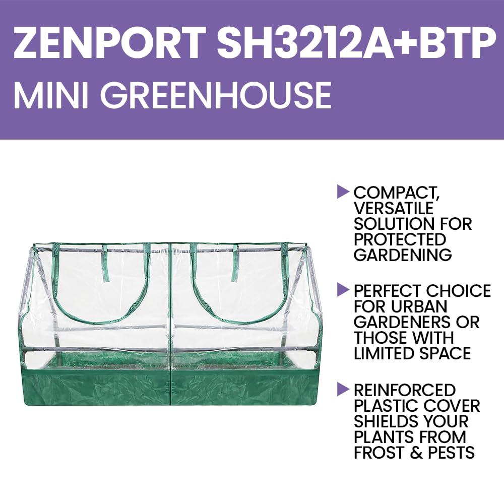 Garden Raised Bed and Cold Frame Greenhouse Cloche - 10 Pack