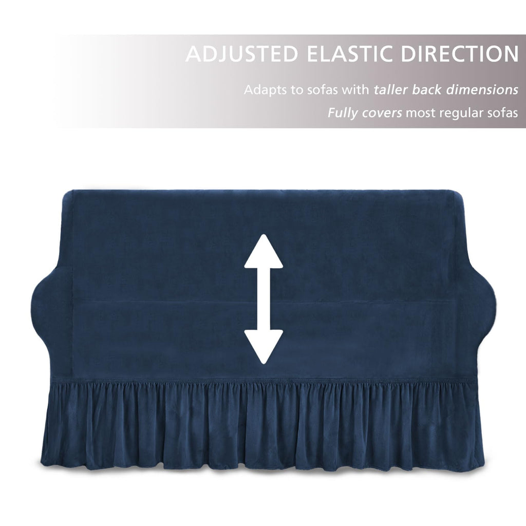 Love Seat Couch Covers Loveseat Covers Universal Cover with Skirt