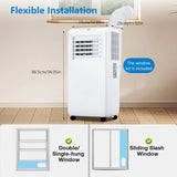 10000 BTU Portable Air Conditioner, 3-in-1 Quiet Portable AC Unit with Cool/Dry/Fan Modes, Cools Up to 450 Sq.ft