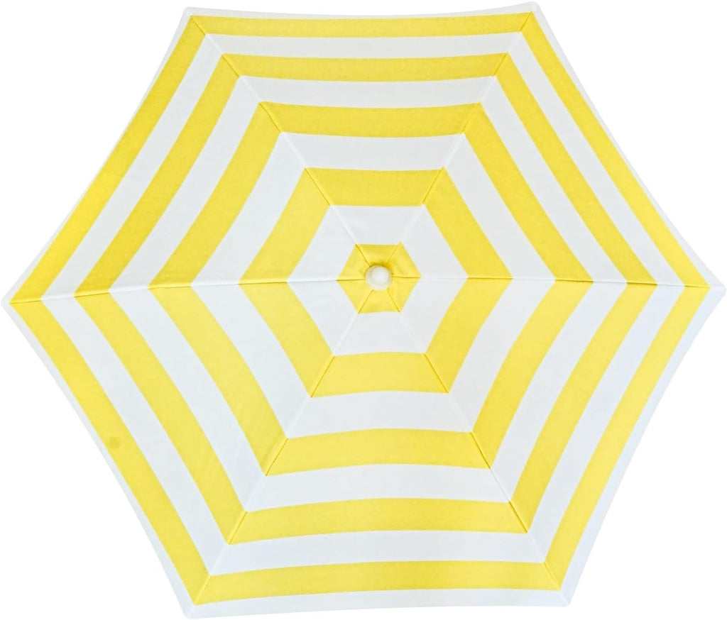 5ft Kids Beach Umbrella for Picnic, Water Table, Sand Box Sun Shade
