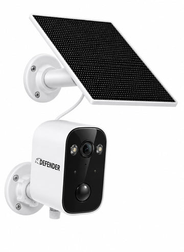 AI 4K Solar Powered Everwatch Battery Wireless Security Camera, AI Detection, Color Night Vision, Spotlight/Siren