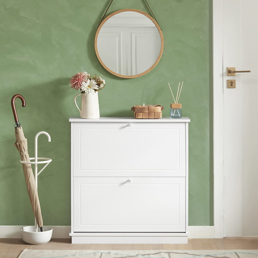 Narrow Shoe Cabinet Entryway