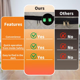 1-Person Portable Steam Sauna Tent for Home, 3L 1500W Sauna Box for Relaxation & Detoxification with Folding Chair